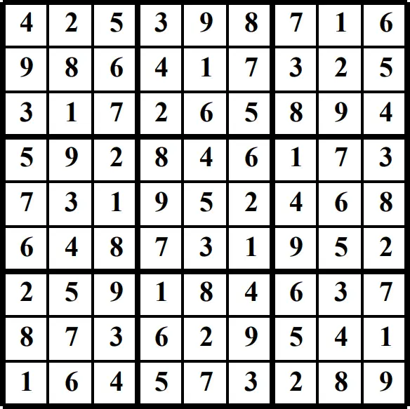 Printable Sudoku puzzles