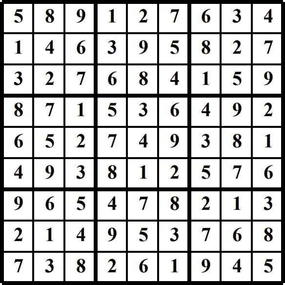 Printable Sudoku puzzles