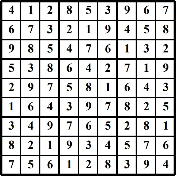 Printable Sudoku puzzles