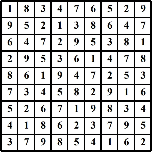 Printable Sudoku puzzles