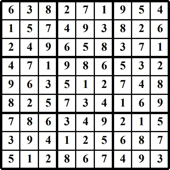 Printable Sudoku puzzles