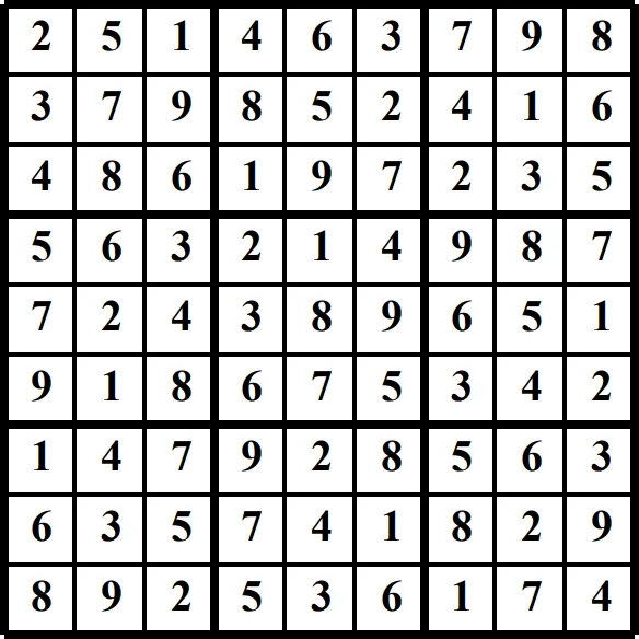 Printable Sudoku puzzles