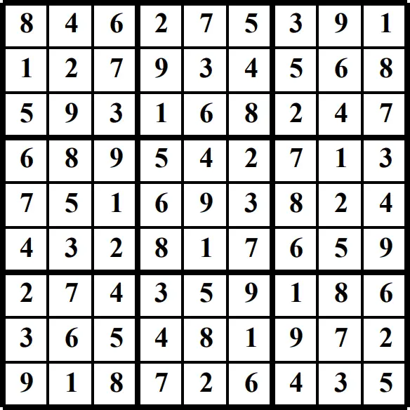 Printable Sudoku puzzles