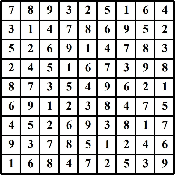 Printable Sudoku puzzles