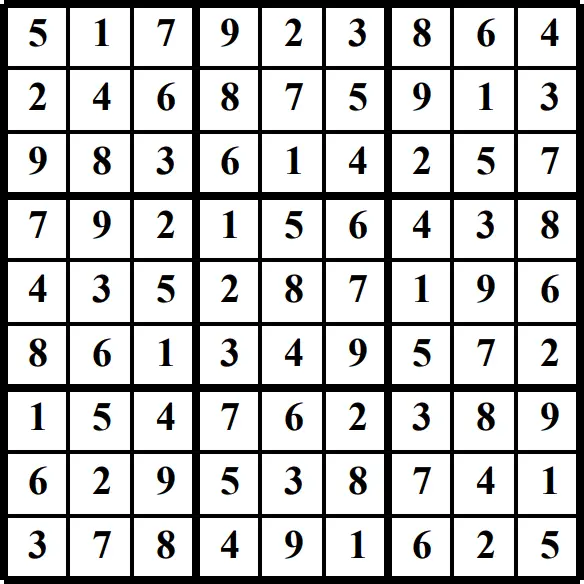 Printable Sudoku puzzles