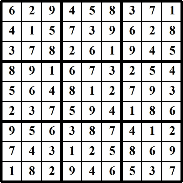 Printable Sudoku puzzles