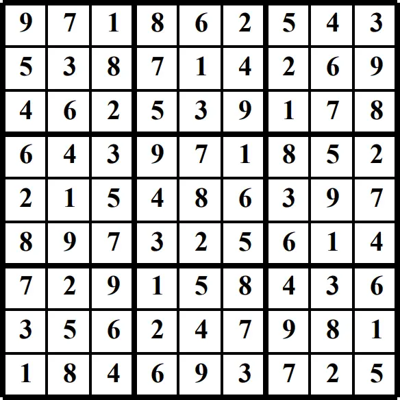 Printable Sudoku puzzles