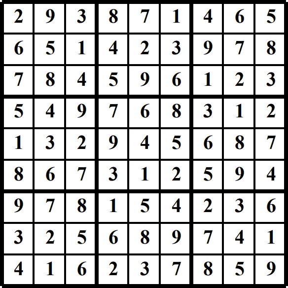 Printable Sudoku puzzles