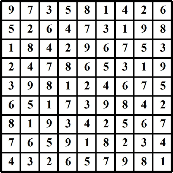 Printable Sudoku puzzles