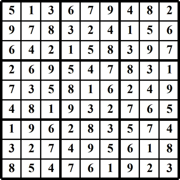 Printable Sudoku puzzles