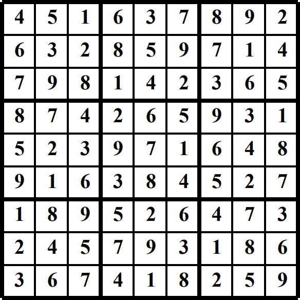 Printable Sudoku puzzles