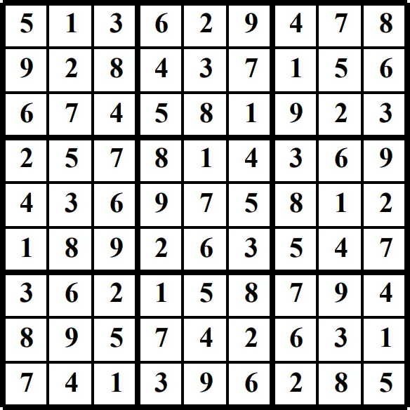 Printable Sudoku puzzles