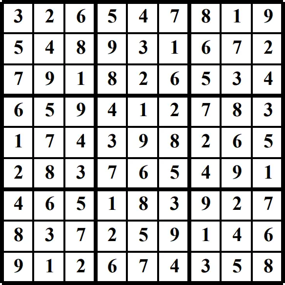 Printable Sudoku puzzles