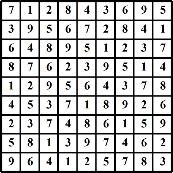 Printable Sudoku puzzles