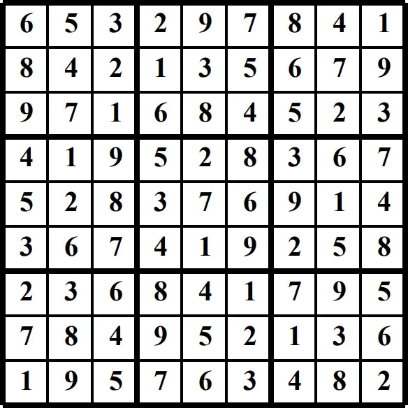 Printable Sudoku puzzles