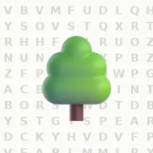 Large Print Nature printable large print word search