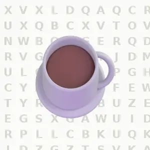 Large Print Coffee and Tea printable large print word search