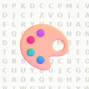Large Print Hobbies and Crafts printable large print word search