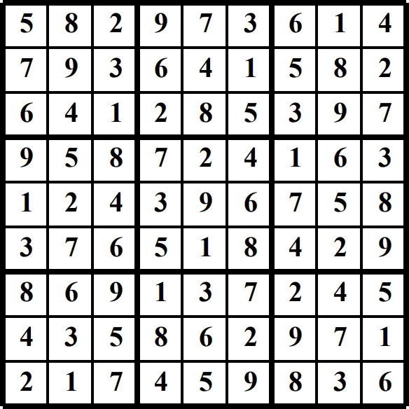 Printable Sudoku puzzles