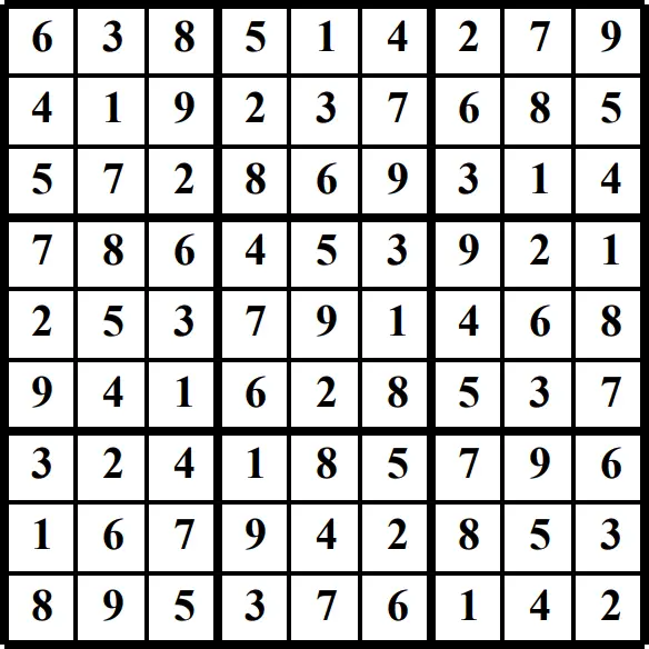 Printable Sudoku puzzles