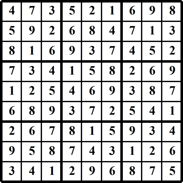 Printable Sudoku puzzles