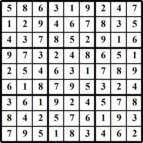 Printable Sudoku puzzles