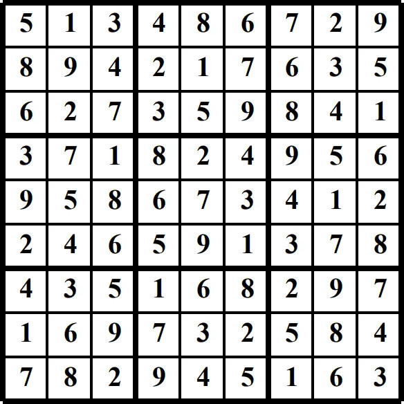 Printable Sudoku puzzles