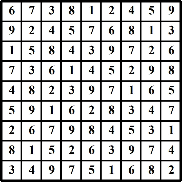 Printable Sudoku puzzles