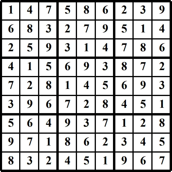 Printable Sudoku puzzles