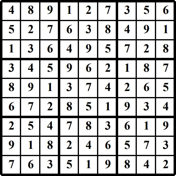 Printable Sudoku puzzles