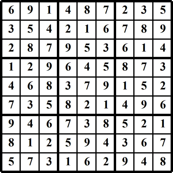 Printable Sudoku puzzles