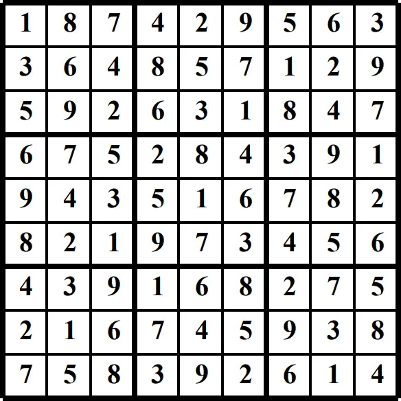 Printable Sudoku puzzles