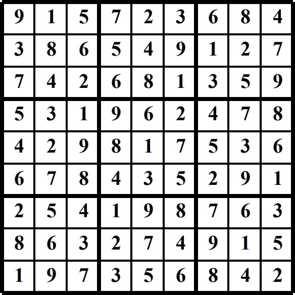 Printable Sudoku puzzles