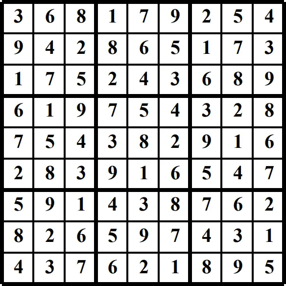 Printable Sudoku puzzles