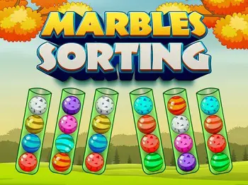marbles sorting solitaire
