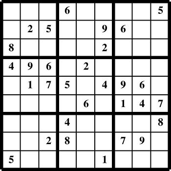 Printable Sudoku puzzles