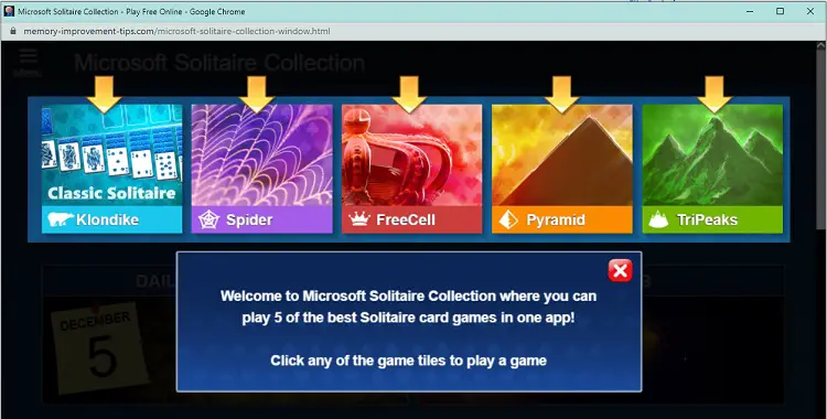 Get Microsoft Solitaire Collection