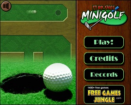 minigolf flash game