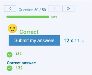 multiplication test