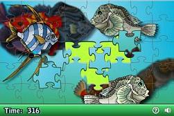 Tropical Fish on-line jigsaw puzzles