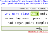 online typing speed test