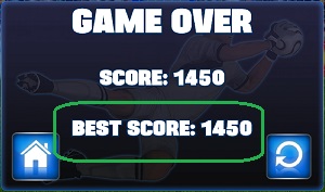 my best score