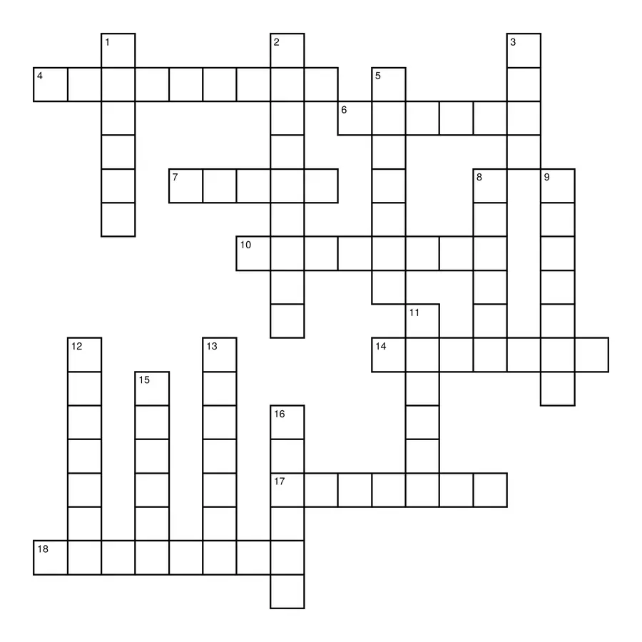 Periodic Table Crossword Puzzle