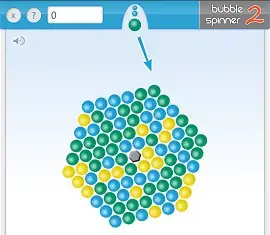 play bubble spinner