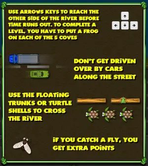 free frogger game