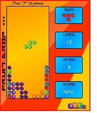 Tetris Fruit Drop