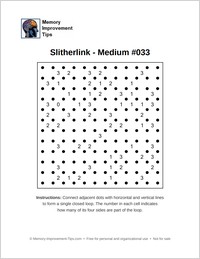 medium printable slitherlink puzzle
