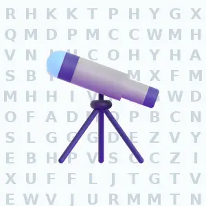 Astronomy 1 printable word search puzzle