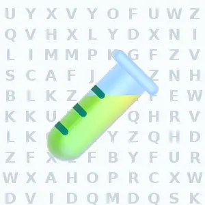 Chemistry printable word search puzzle
