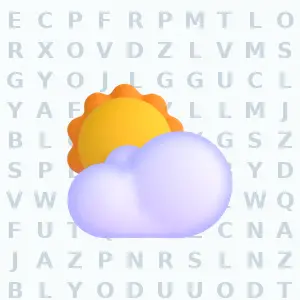 Weather 1 printable word search puzzle